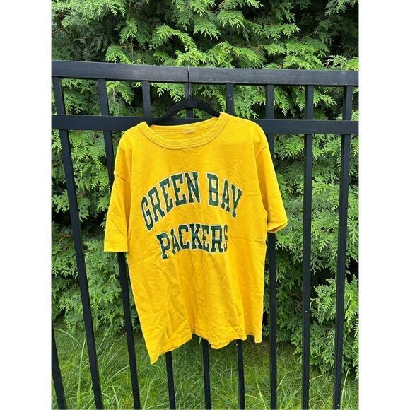Vintage 1990s champion single stitch Green Bay Packers T-shirt - Picture 1 of 3